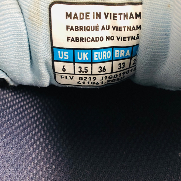 Mizuno Wave Creation 20 Running Shoes Womens 6 Blue Low Top Lace Up 411061 - Picture 8 of 12